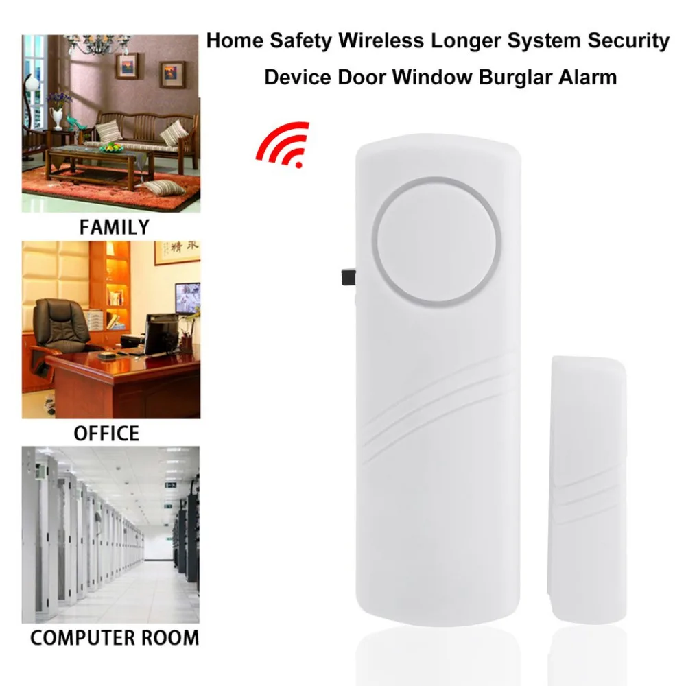 WIRELESS Home Window Door Burglar Security ALARM System Sensor