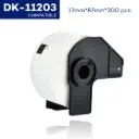 DK11203 Compatible Brother DK-11203 Thermal Label 17mm x 87mm - 300 labels