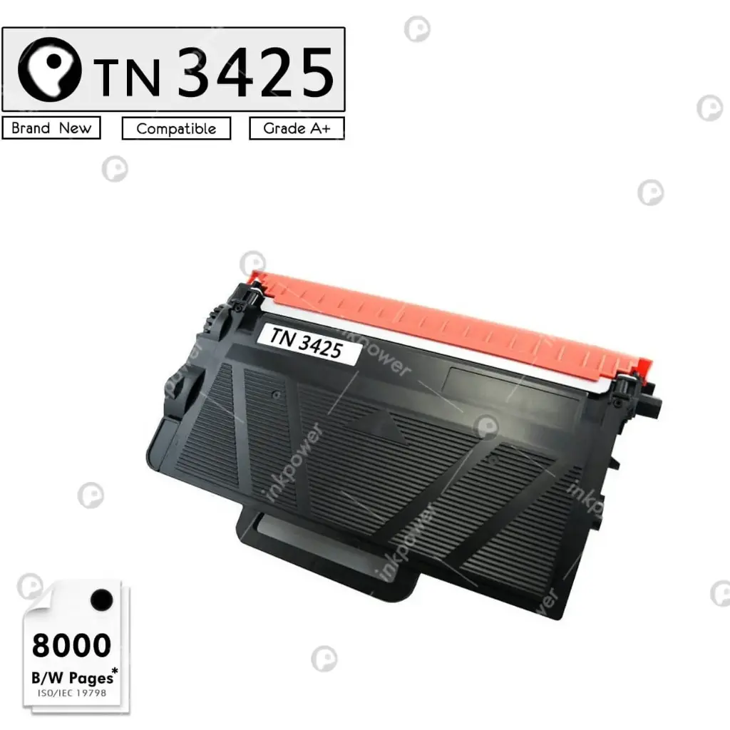 Compatible Brother TN3425 High Yield Toner Cartridge