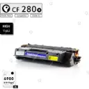 Compatible HP 80X CF280X High Yield Toner Cartridge