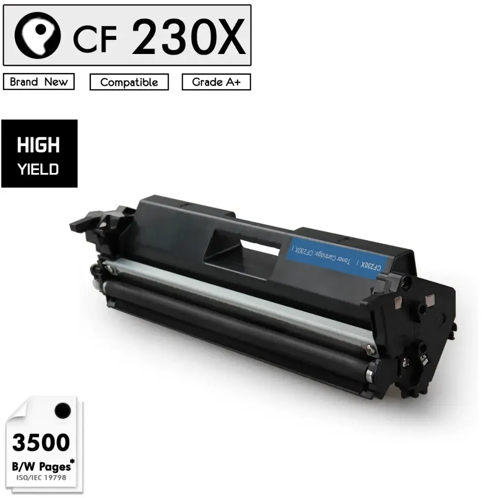 Compatible HP CF230X / 30X Toner Cartridge