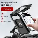 Full Cover Bike Phone Holder Waterproof Cycling Clip