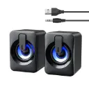 Mini Desktop Wired Computer Speakers Laptop