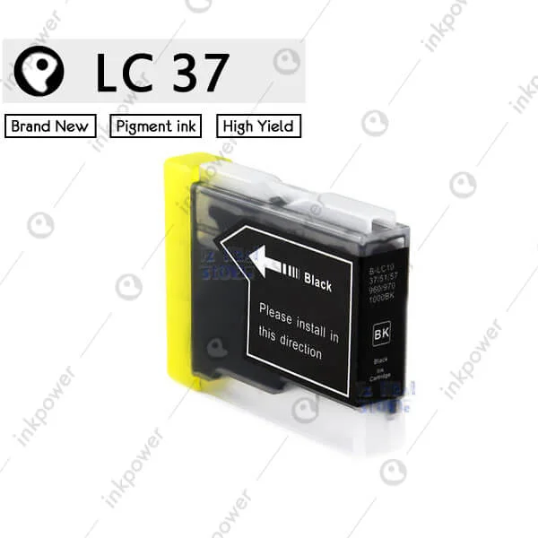 Compatible Brother LC37 LC57 XL Ink Cartridge (Black)