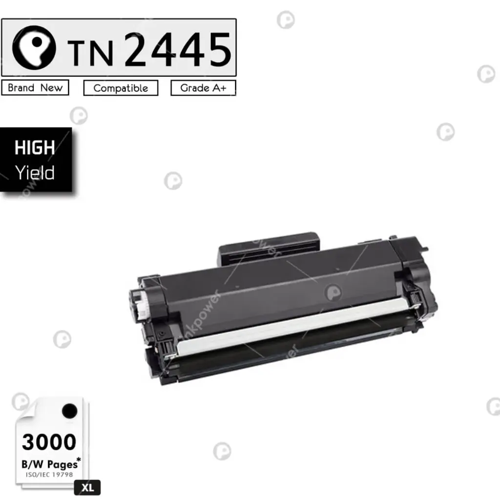 Compatible TN2445 Brother TN2415 High Yield Black Toner